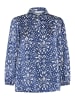 SAINT TROPEZ Langarm - Hemd ImenaSZ Lockere Passform in Midnight Sail Paisley