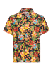 King Kerosin King Kerosin Hawaii Hemd Hula Girl in schwarz