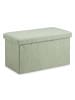 Sitzbank in Salbei - (B)38 x (H)38 x (T)76 cm