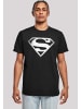 F4NT4STIC T-Shirt DC Comics Superman Spot Logo in schwarz