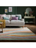 KADIMA DESIGN Wollteppich Wellen Muster, Abstrakt, Wohnzimmer in Multicolor-Grün
