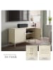 tectake Sideboard, Kippschutz, höhenverstellbare Füße, 100 x 42,5 x 65 cm