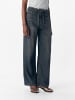 Object Wide Leg Jeans in Medium Grey Denim