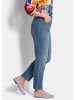 GOLDNER Kurzgröße:  Jeans Baumwoll-Stretch Mom Jeans SARA in hellblau