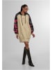 DNGRS Dangerous Hoodie "Dangerous Dngrs Oversized Hoodydress Trust" in Beige