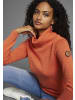 Kangaroos Rollkragenpullover in orange-meliert