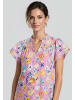 Usha Women Blouse in Multicolor Pink