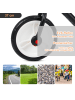 HOMCOM Laufrad in Schwarz 85L x 36B x 54H cm