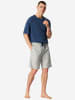 Schiesser Pyjamahose Mix Relax in Admiral