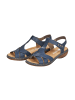 rieker Ledersandalen „Massa“ Blau