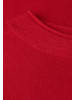 Street One Pullover mit Rollkante in Rot