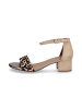 Tamaris Sandalette in Beige Leo