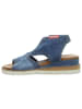 Artiker Keilsandalette in blau