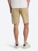 Timezone Knielange Cargo Shorts Gürtel Regular Passform in Beige