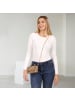 Florence Florence Handtasche Leder taupe, dunkelbeige ca. 19cm