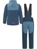 Normani Outdoor Sports Kinder WinterSet Thermohose und Windbreaker in Navy