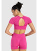 SMILODOX Crop Shirt Soheli in Pink