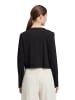 Betty Barclay Shirtjacke mit Rundhalsausschnitt in Schwarz