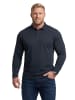 Men Plus Poloshirt in navy blau