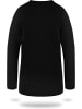 Normani Outdoor Sports Kinder Merino Langarm Broome in Schwarz