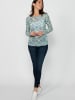 KOROSHI GESTRICKTES JERSEY in blau