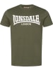 Lonsdale T-Shirt "Fulwood T-Shirt Normale Passform" in Grün