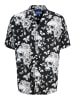 Jack & Jones Hawaii-Hemd in Jet Black
