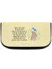 Mr. & Mrs. Panda Make-Up Bag Hase Blume mit Spruch in Gelb Pastell
