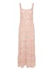 Kaffe Kleid KAvalery A-shape in Chalk w. multi flowers