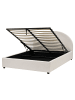 Beliani 2-tlg Doppelbett VAUCLUSE in Beige