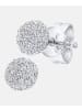 Diamant L'éternel Ohrstecker aus 375 Weißgold mit Diamant