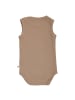 müsli Body ärmellos in Walnut