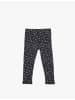 KOTON Leggings in Anthrazit Gemustert