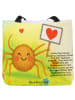 Mr. & Mrs. Panda Tasche Spinne Agathe Motivation Design mit Spruch in Weiß