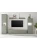 Furn.Design Wandboard in Salbei grün, Barista Eiche, Wandregal 170 x 15 cm