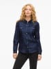 Vila Jeanshemd in Dark Blue Denim 2