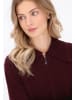 DreiMaster Maritim Women Cardigan in burgundy