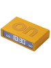 Lexon Digital-Wecker Flip Classic Gelb