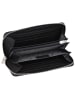 Esquire Nizza Geldbörse RFID Schutz Leder 18.5 cm in schwarz