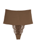 Scandale Eco-lingerie Mid-Waist String-Panty in Mocha