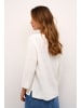 Kaffe Strickpullover KAmerian Oversize fit in Chalk
