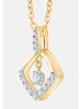 Diamant Exquis Halskette aus 585 Gelbgold mit Diamant