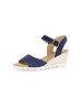 Gabor Comfort Keilsandaletten in Blau