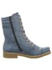 rieker Schnürstiefelette in blau