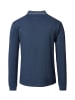 Redmond Langarmpoloshirt in Blau