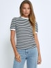 minus T-Shirt in Black Striped