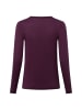 brookshire Pullover in aubergine - 0009