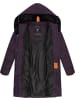 ragwear Steppmantel Natalka Cosy in Plum