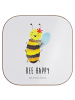 Mr. & Mrs. Panda Tischschoner Biene Happy mit Spruch in Weiß