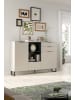 Inn.Furn Highboard Kaschmir, schwarz 150 x 112 cm, Kommode mit Soft-Close